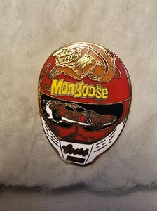 VTG Tom Mongoose McEwen Coors FUNNY CAR SIMPSON HELMET NHRA Racing Hat Lapel Pin - Picture 1 of 3