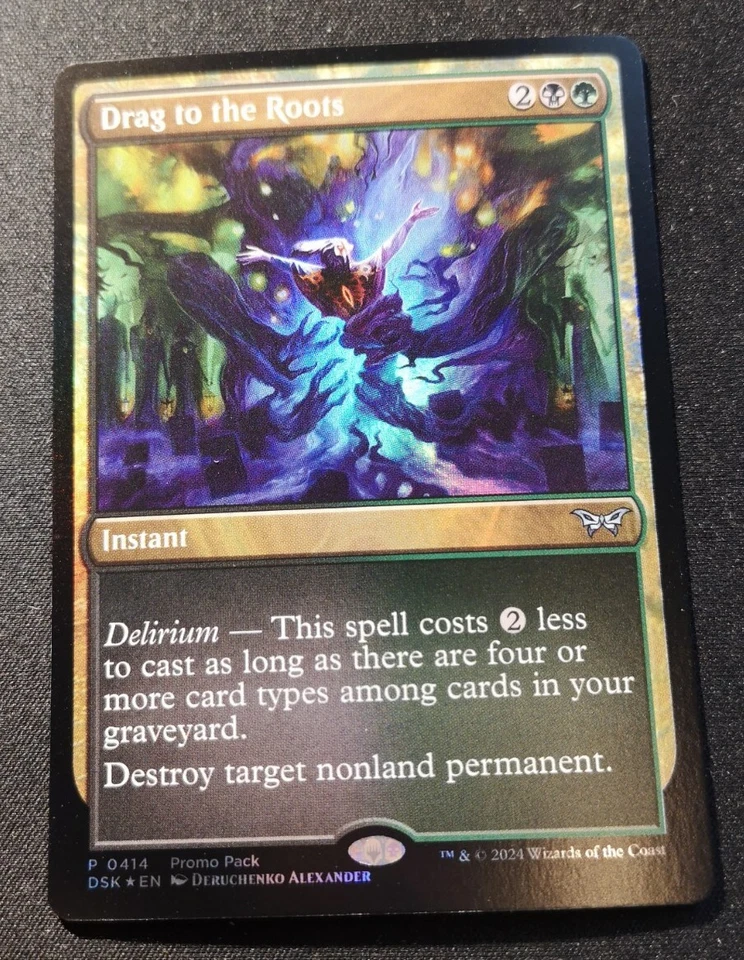 Drag To The Roots - Foil - Promo - DSK - MTG - EN - NM - 0414 - Image 1 of 1