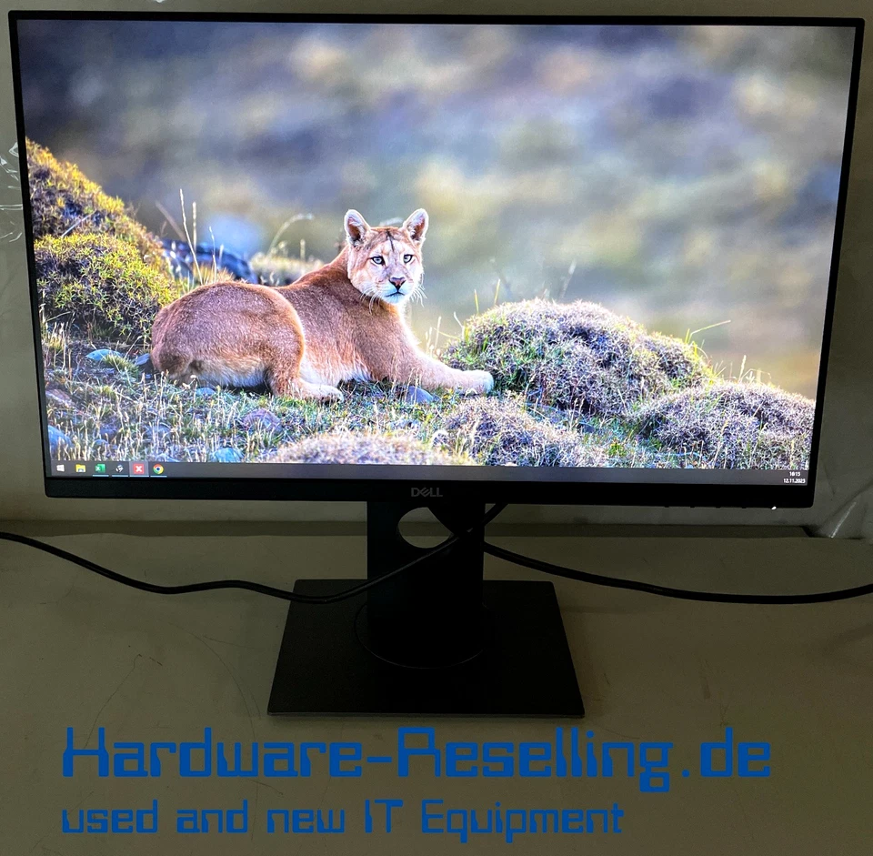 Dell 24" Monitor P2419H Schawrz IPS FHD 16:9 60Hz 5ms DP HDMI VGA USB-Hub #566 - Bild 1 von 4