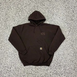 Vintage Carhartt Heavyweight Hoodie Men’s Size Medium Brown Hooded - Picture 1 of 6