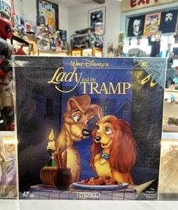 LADY AND THE TRAMP Walt Disney Animated Classic LASERDISC Stereo Edition CAV - Picture 1 of 2