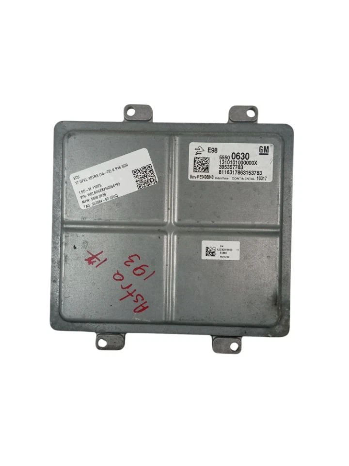 OPEL ASTRA K B16 15-22 ECU 5550 0630 - Immagine 1 di 4