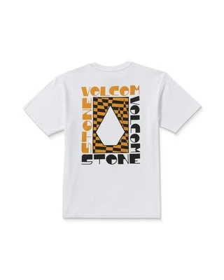 VOLCOM - Mens Cornerstone T-Shirt - White - Casual Short Sleeve Tee - Image 1 of 4