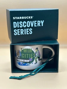 Starbucks Twin Cities Discovery Series Ornament 2 Ounce Mug - Picture 1 of 7