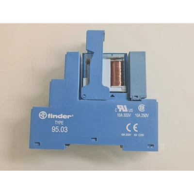 Relais 10A 300V 10A 250V FINDER 95.03 - Photo 1/4