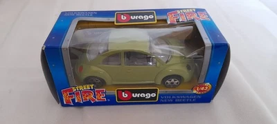 Bburago Volkswagen New Beetle 1:43 Street Fire - Immagine 1 di 4