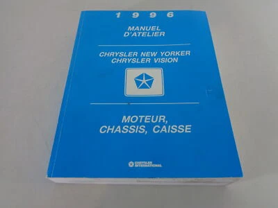Manual De Taller Chrysler New Yorker & Vision Año Modelo 1996 - Imagen 1 de 4