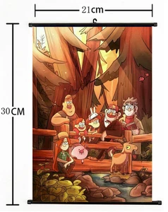 LO ÚLTIMO Anime Gravity Falls Póster de Pared Desplazamiento Decoración del Hogar Cosplay 1196 - Imagen 1 de 4
