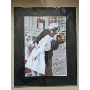 New, Sealed Signed 2006 Nan Haiyan V-J Day Art Print 16" x 20" - Picture 1 of 6
