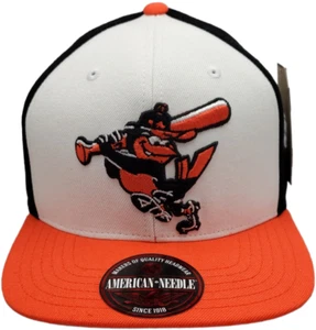 Baltimore Orioles Snapback Flat Bill Big Show 1966-69 Logo - Picture 1 of 4