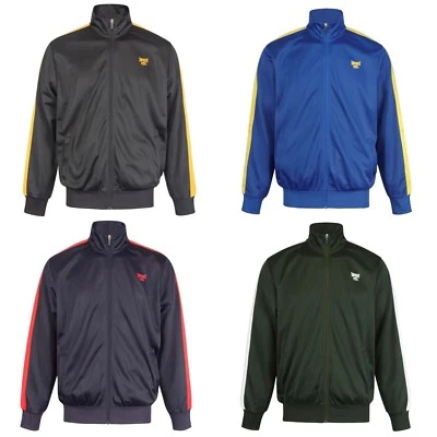 TAPOUT HERREN TRAININGSJACKE BLAU/GRÜN/SCHWARZ SPORT JACKE MMA SHIRT BOXEN WWE - Bild 1 von 2