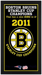 2011 Stanley Cup Finals Commemorative Boston Bruins Newspaper Print Framed! 6/18 - Picture 1 of 1