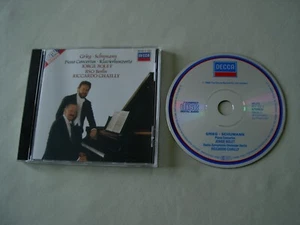 GRIEG/SCHUMANN Piano Concertos Bolet Chailly CD album West Germany solid silver - Picture 1 of 1