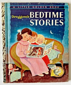 Tenggren's BEDTIME STORIES ~ vintage childrens 1st A ed. Little Golden Book #239 - Picture 1 of 10
