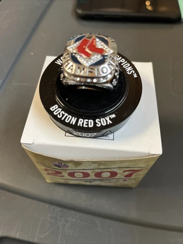 2007 BOSTON RED SOX WORLDSERIES CHAMPIONSHIP RING SGA 6/11/2019@ FENWAY PARK MIB Cover