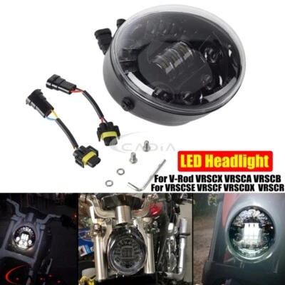 Faro LED alto/bajo para Harley-Davidson Vrod V-Rod VRSC VRSCA VRSCDX VRSCR VRSCF Foto 1 de 4