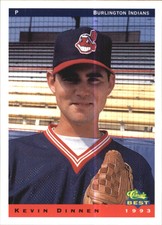 1993 Burlington Indians Classic/Best #11 Kevin Dinnen