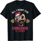 NEW LIMITED Funny Christmas Weightlifting Workout Gift Idea Tee T-Shirt S-3XL