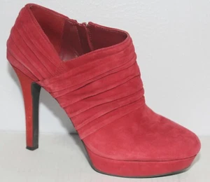 GIANNI BINI  Zip High Heel Ankle Platform Boots Booties Sz 10  used once - Picture 1 of 9