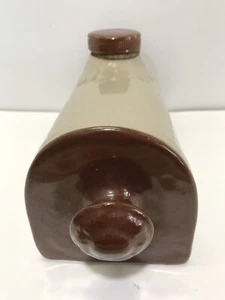 Rare Antique 1890 Victorian Bourne Denby Stoneware Hot Water Foot Warmer England - Picture 1 of 10