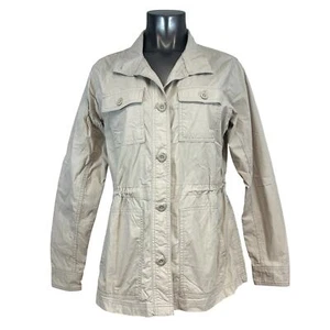 Neu mit Etikett Eddie Bauer Damen Jacke Scouting Bimsstein Ripstop Utility Cargo L - Bild 1 von 8