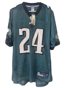 Reebok NFL Philadelphia Eagles Nnamdi Asomugha #24 Jersey Logo Football Medium - Picture 1 of 8