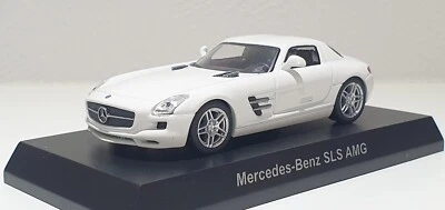 1/64 Kyosho MERCEDES BENZ SLS AMG BLANCO modelo de coche fundido a presión Foto 1 de 3