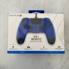 Gioteck VX4 Blue & Black Wired Gaming Controller For PlayStation 4 PS4