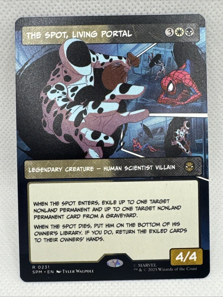 MTG - NM - The Spot, Living Portal (Borderless) Marvel's Spider-Man Regular - Image 1 of 1