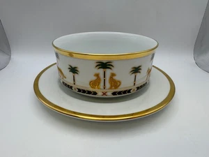 Christian Dior CASABLANCA Gravy Boat with Attached Underplate - Picture 1 of 6