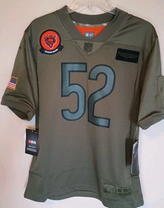 Nike Chicago Bears NFL Football 52 Khalil Mack Salute To Service Jersey Youth L - Picture 1 of 15