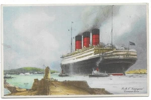 CUNARD LINE RMS BERENGARIA UNUSED COLOUR POSTCARD MY REF 6248 - Picture 1 of 1