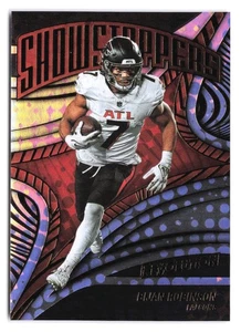 2025 Panini Revolution Bijan Robinson #5 Showstoppers Insert Falcons - Picture 1 of 2