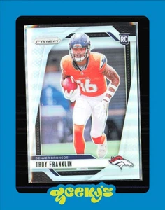 2024 Panini Prizm - Rookies Troy Franklin #393 Silver Prizm (RC) - Picture 1 of 2