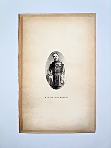 Photo de Pascal Achilli 1833-1871 Isolaccio-di-Fiumorbo Lieutenant-colonel - Picture 1 of 1