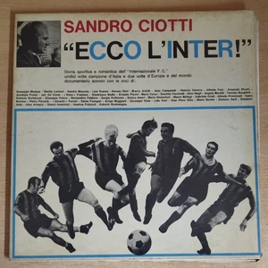 Sandro Ciotti ‎– Ecco L'Inter ! Italy 1972 LP Album - Bild 1 von 7