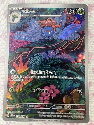 Gloom Pokemon 198/197 NM - Image 1 of 2