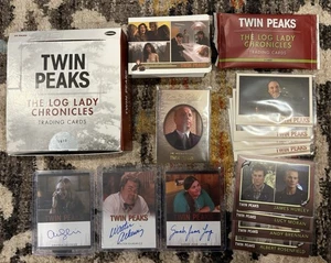 Twin Peak Log Lady Chronicles Complete Base Set Autographs Inserts Box Wrappers - Picture 1 of 10