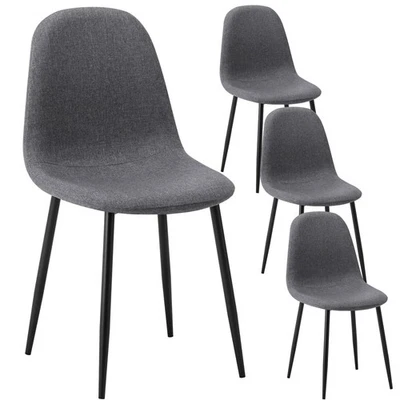 Deuline Esszimmerstühle Essstühle Samtbezug SGS Polsterstuhl Stuhl BERLIN - Bild 1 von 4