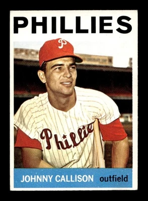 1964 Topps #135 Johnny Callison Phillies en muy buen estado-excelente+ *1e Foto 1 de 2