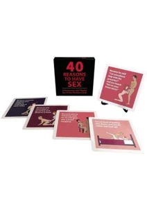Kheper Games 40 Reasons to Have Sex Couples Card Game - Picture 1 of 2
