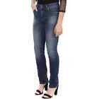 DIESEL Sandy R68MA Women Jeans W32/L34 Blue Zipped Slim Straight Fit Stretch
