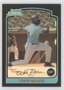 2003 Bowman Chrome Refractor Tyson Graham #223 Rookie RC