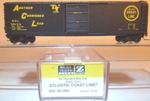 Z MTL 505 00 080 50ft Standard Box Car Single Door Atlantic Coast Line ACL - Picture 1 of 4