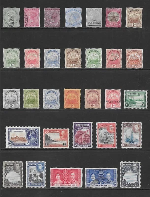 BERMUDA   VARIOUS MINT & USED POSTAGE ISSUES    1883 to 1937 (a) - Image 1 of 2