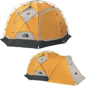 THE NORTH FACE DOME8 Dome Shaped Camping Tent NV02701 Yellow Used