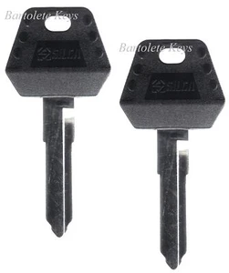 2 Replacement Key Blank Fits 1991 1992 1993 91 92 93 Ducati 750 SS 750SS - Bild 1 von 7