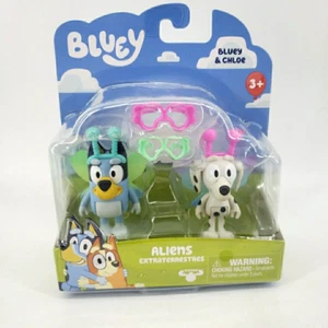 Paquete de 2 figuras Bluey Aliens S10 Alien Bluey y Alien Chloe - Imagen 1 de 7
