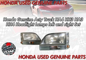 Honda Genuine Acty Truck HA4 HH3 HA3 HH4 Headlight Lamps left and right Set - Picture 1 of 10
