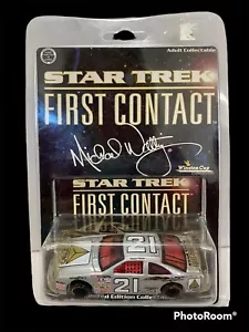 1996 ACTION RACING STAR TREK FIRST CONTACT MICHAEL WALTRIP #21 1:64 SCALE - Picture 1 of 3